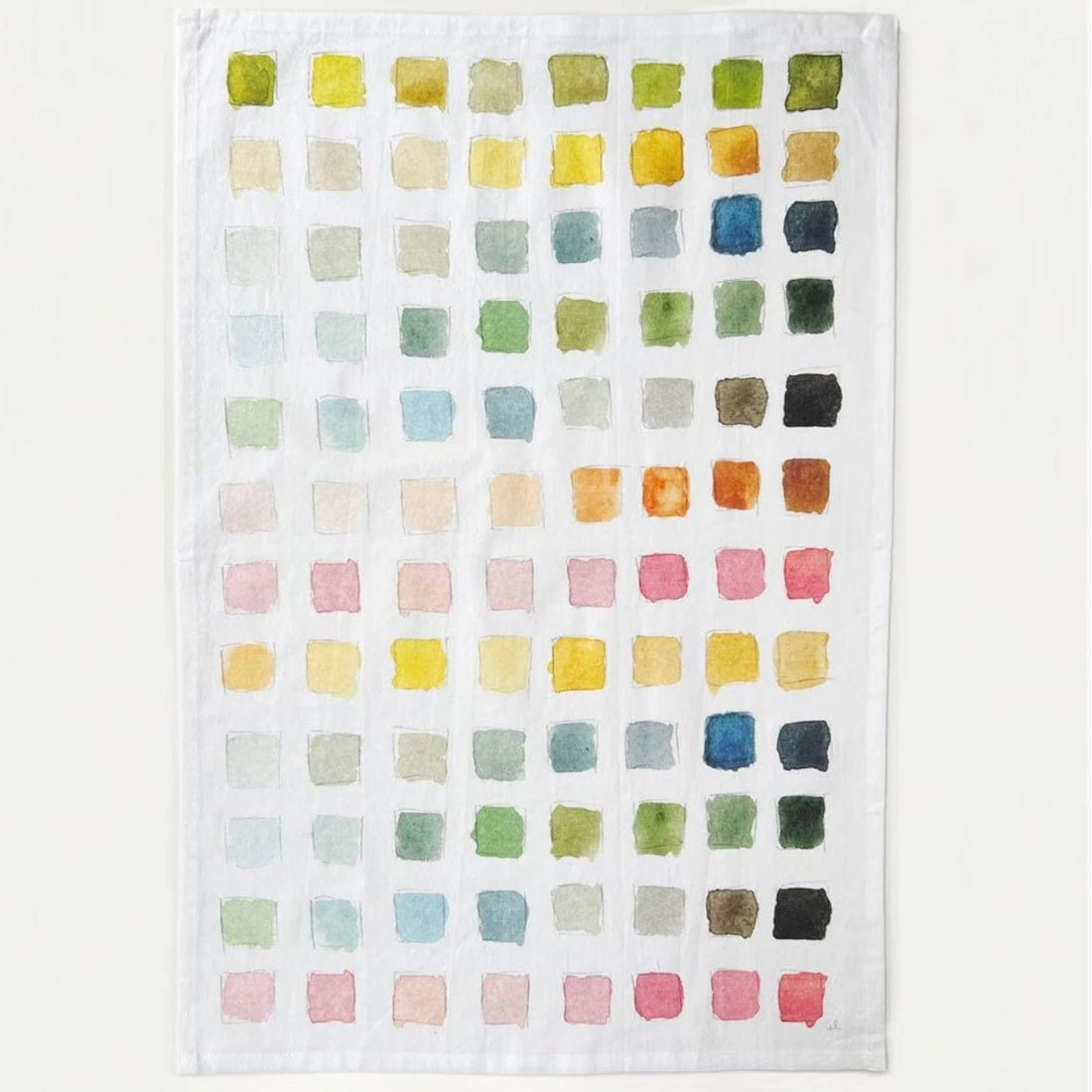 Emily Lex Studio - Paint Swatch Tea Towel - The Flower Crate