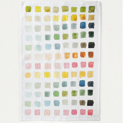 Emily Lex Studio - Paint Swatch Tea Towel - The Flower Crate