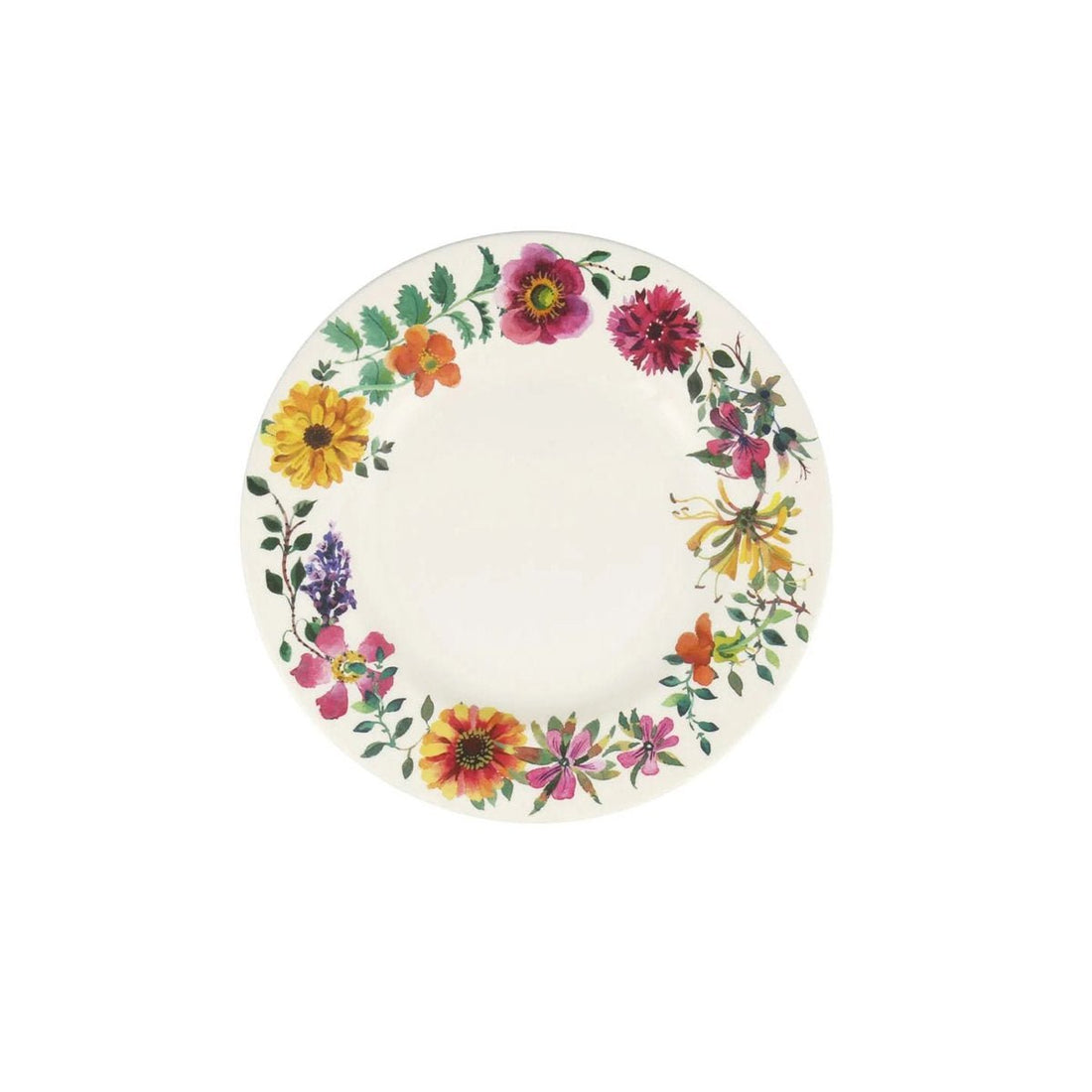Emma Bridgewater 40 Years - Garden Flowers 8 ½&quot; Plate - The Flower Crate