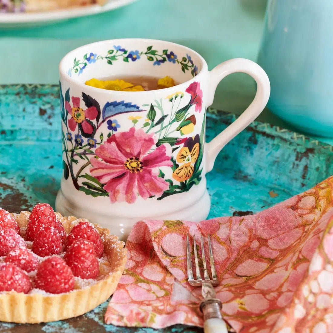 Emma Bridgewater 40 Years - Garden Flowers ½ Pint Mug - The Flower Crate