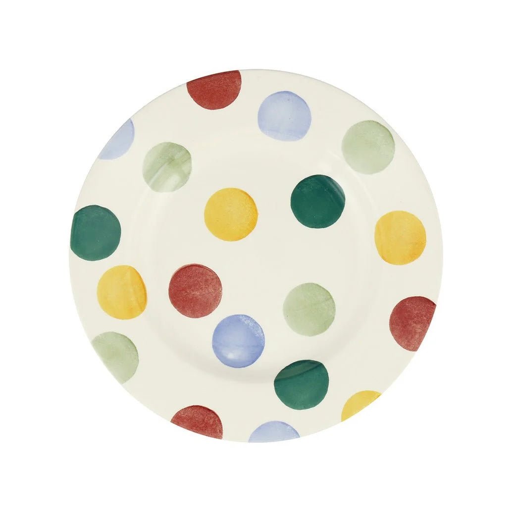Emma Bridgewater - Big Polka Dot 8 ½" Plate - The Flower Crate
