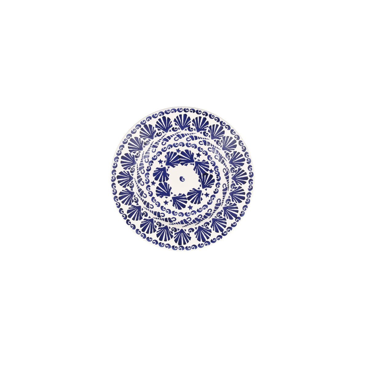 Emma Bridgewater - Blue Shells 8½" Plate - The Flower Crate