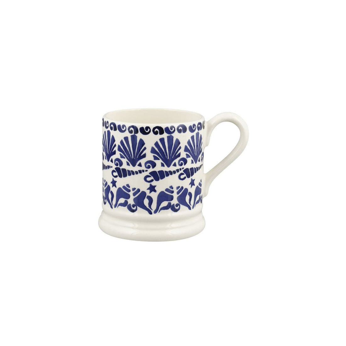 Emma Bridgewater - Blue Shells ½ Pint Mug - The Flower Crate