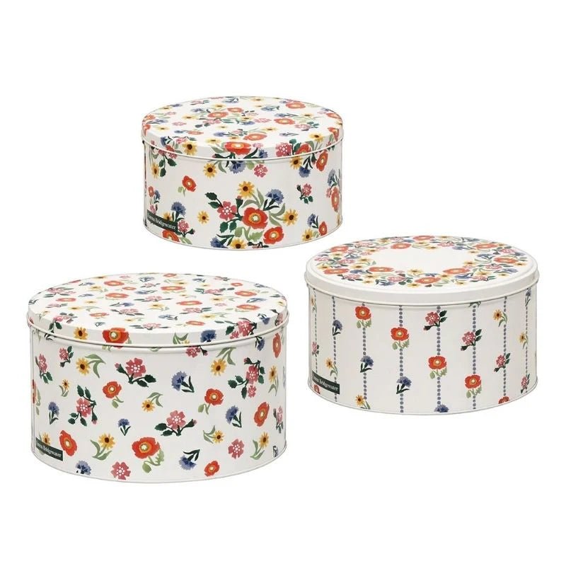 Emma Bridgewater - Cake Tins, Poppies - The Flower Crate