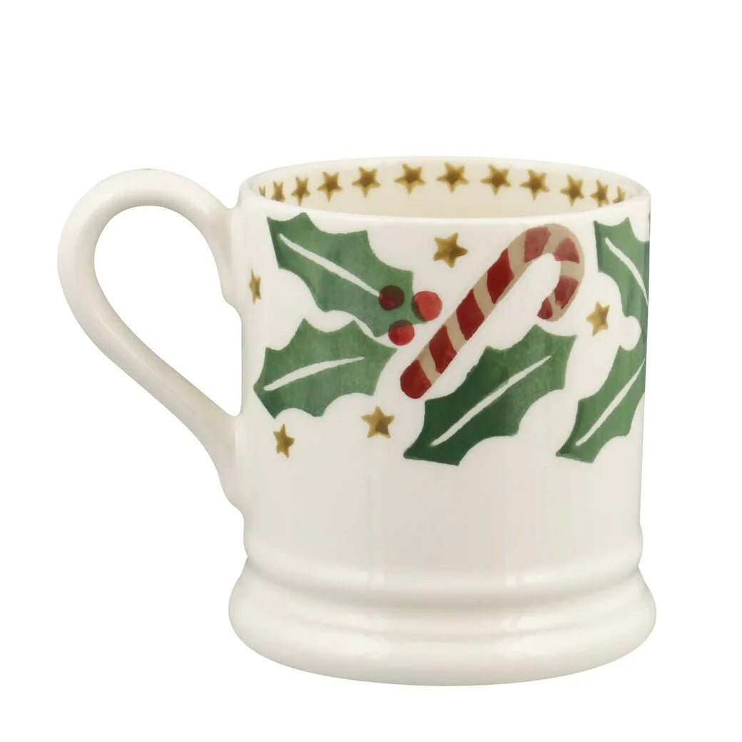 Emma Bridgewater - Candy Canes ½ Pint Mug - The Flower Crate