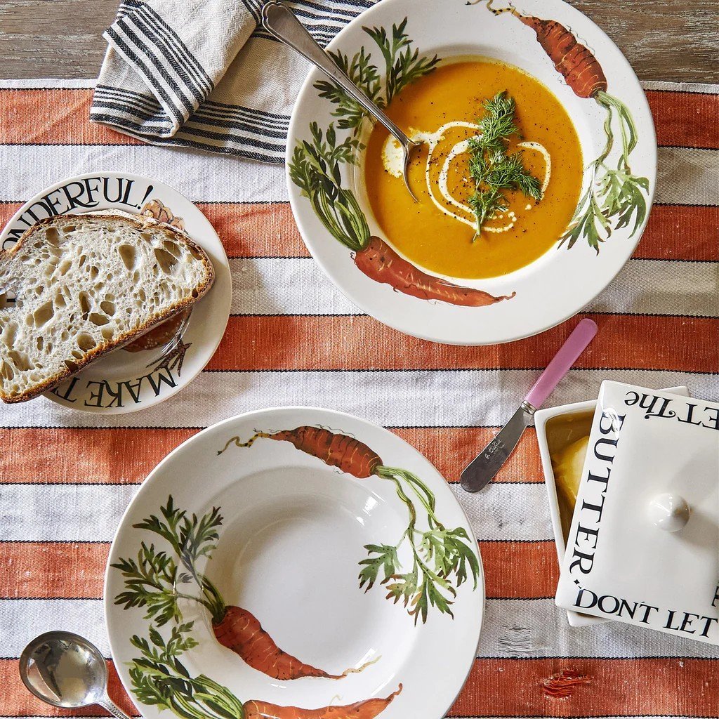 Emma Bridgewater - Carrot Soup Plate - The Flower Crate