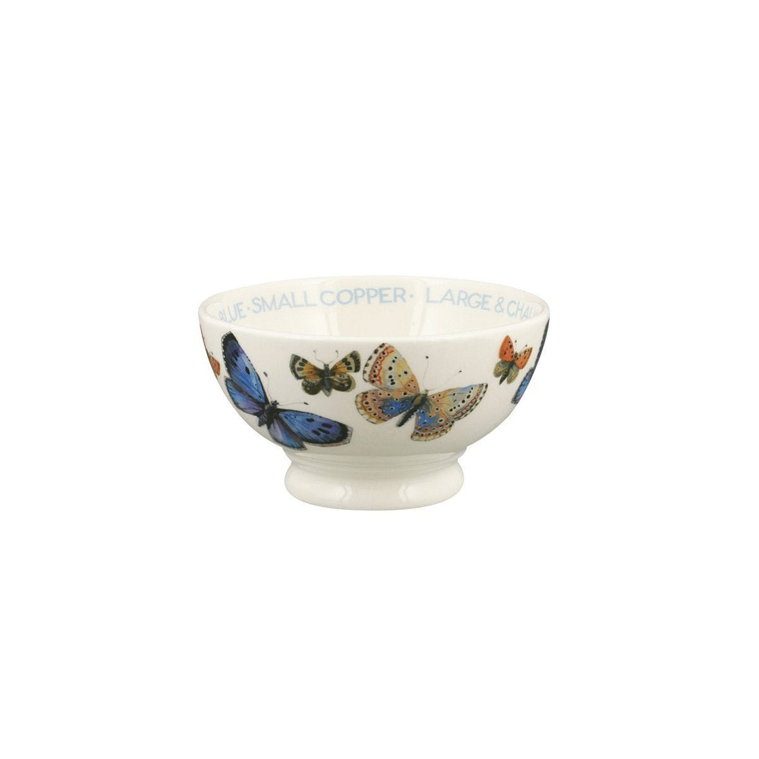 Emma Bridgewater - Common Blue Butterfly French Bowl - The Flower Crate