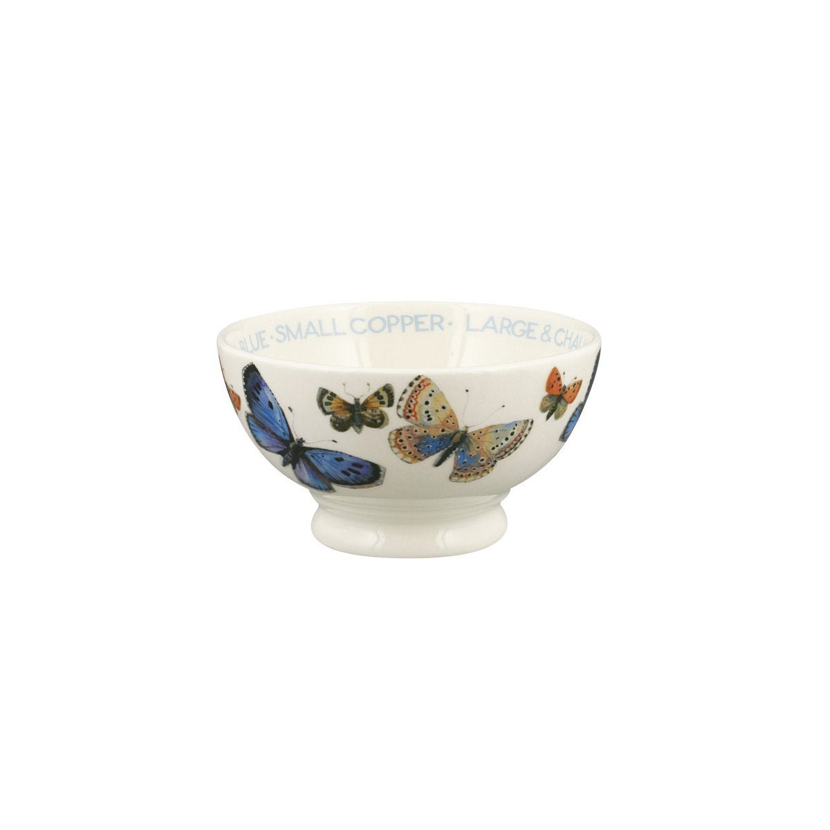 Emma Bridgewater - Common Blue Butterfly French Bowl - The Flower Crate