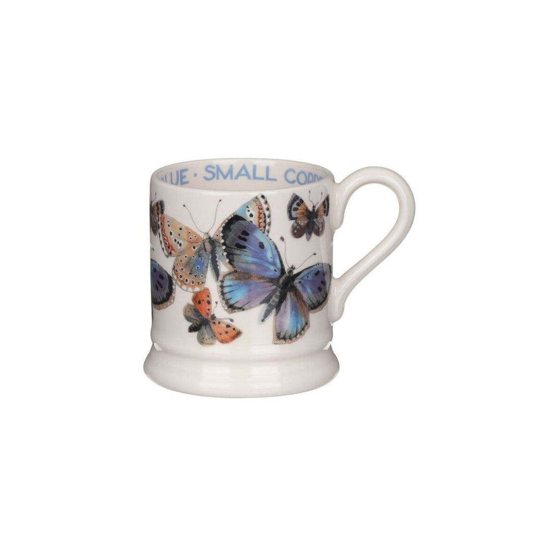 Emma Bridgewater - Common Blue Butterfly ½ Pint Mug - The Flower Crate