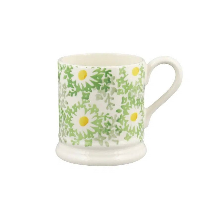 Emma Bridgewater - Green Daisy Fields ½ Pint Mug - The Flower Crate