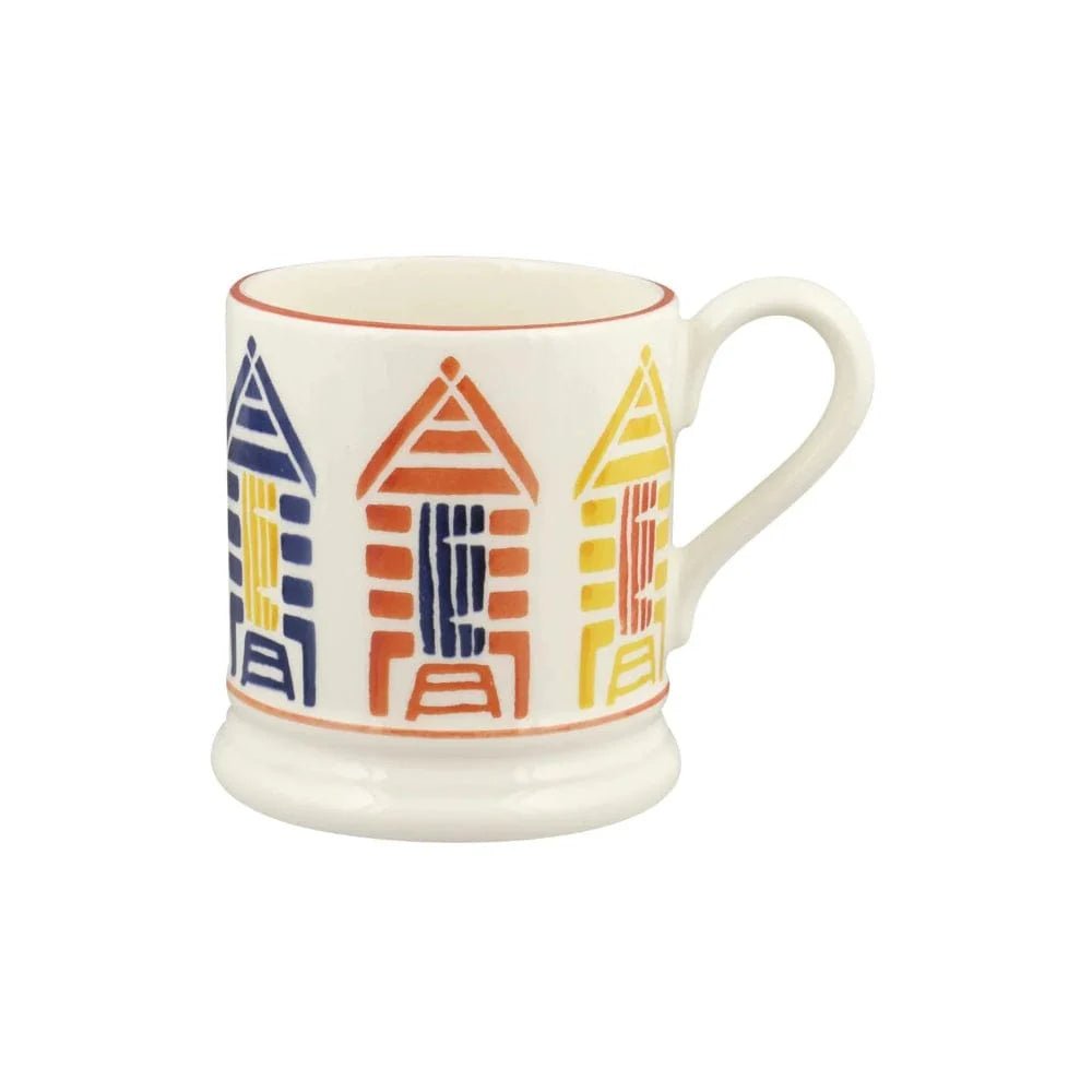 Emma Bridgewater - Icons Beach Huts ½ Pint Mug - The Flower Crate