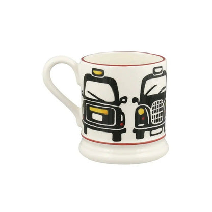 Emma Bridgewater - Icons Black Cab ½ Pint Mug - The Flower Crate