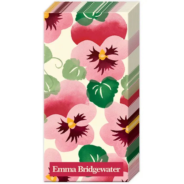 Emma Bridgewater - Pink Pansy Tissues - The Flower Crate