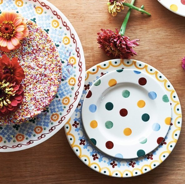 Emma Bridgewater - Polka Dot 6 ½&quot; Plate - The Flower Crate