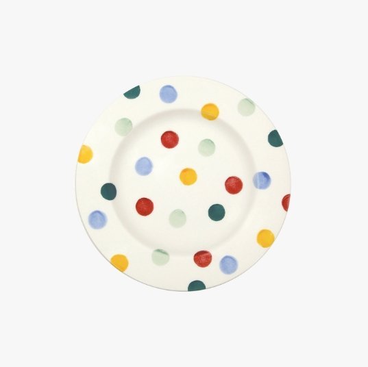 Emma Bridgewater - Polka Dot 6 ½&quot; Plate - The Flower Crate