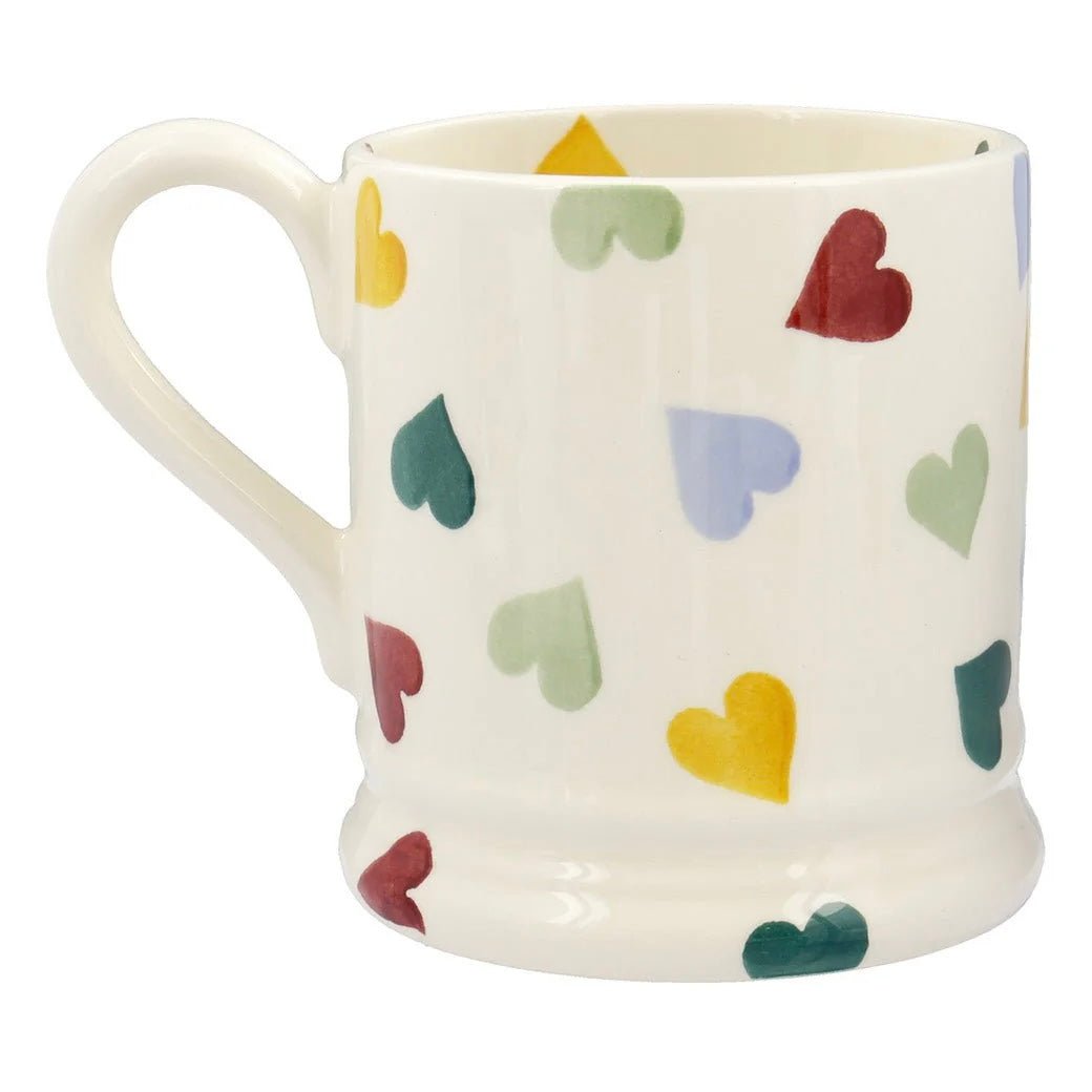 Emma Bridgewater - Polka Hearts ½ Pint Mug - The Flower Crate