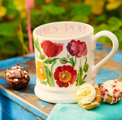 Emma Bridgewater - Poppy ½ Pint Mug - The Flower Crate