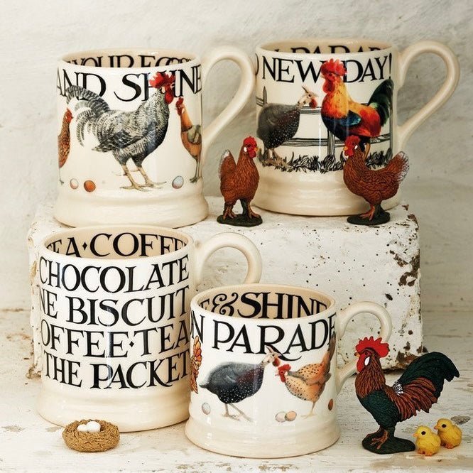 Emma Bridgewater - Rise &amp; Shine Parade Small Mug - The Flower Crate