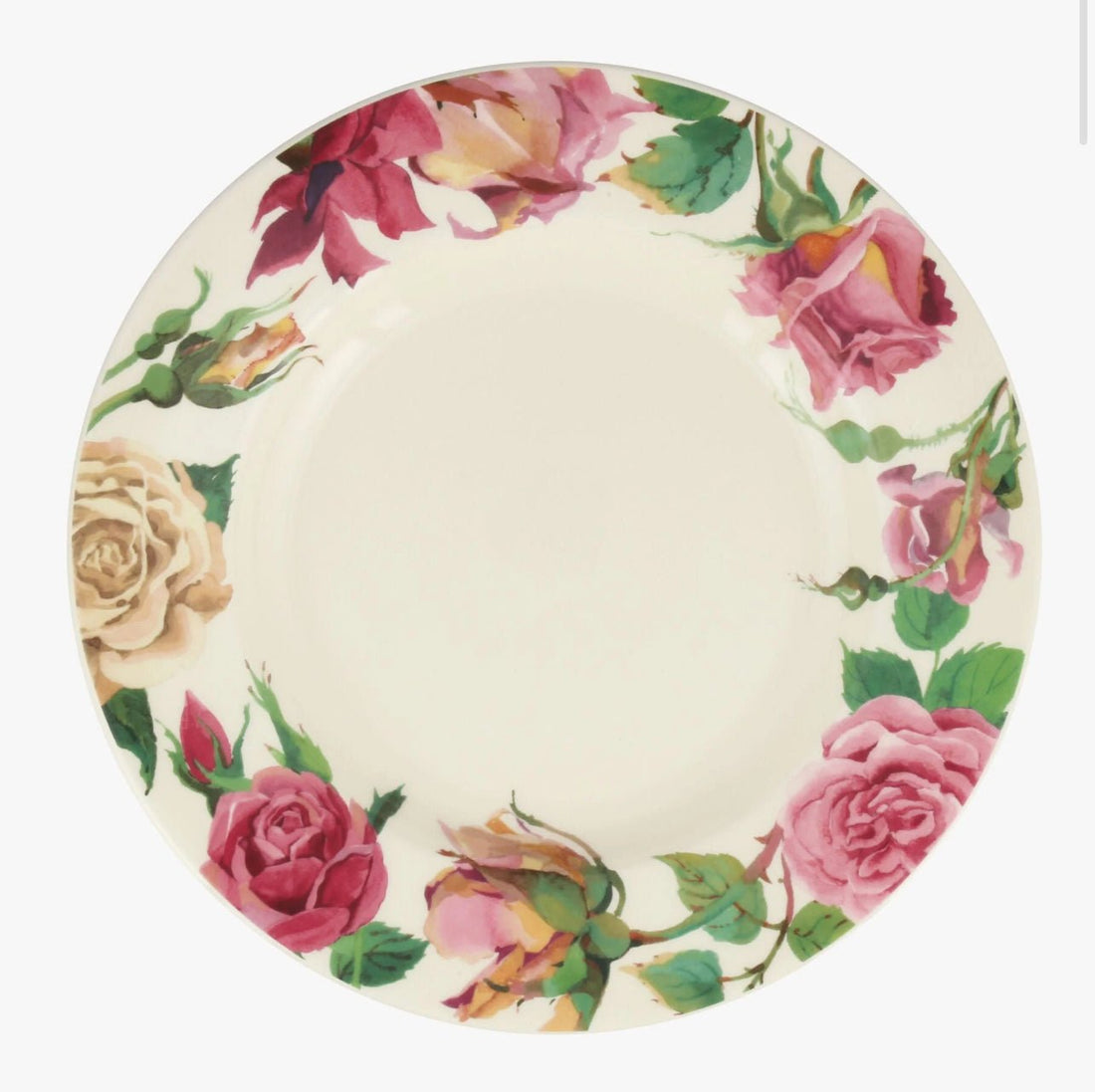Emma Bridgewater Roses - 10 ½&quot; Plate - The Flower Crate