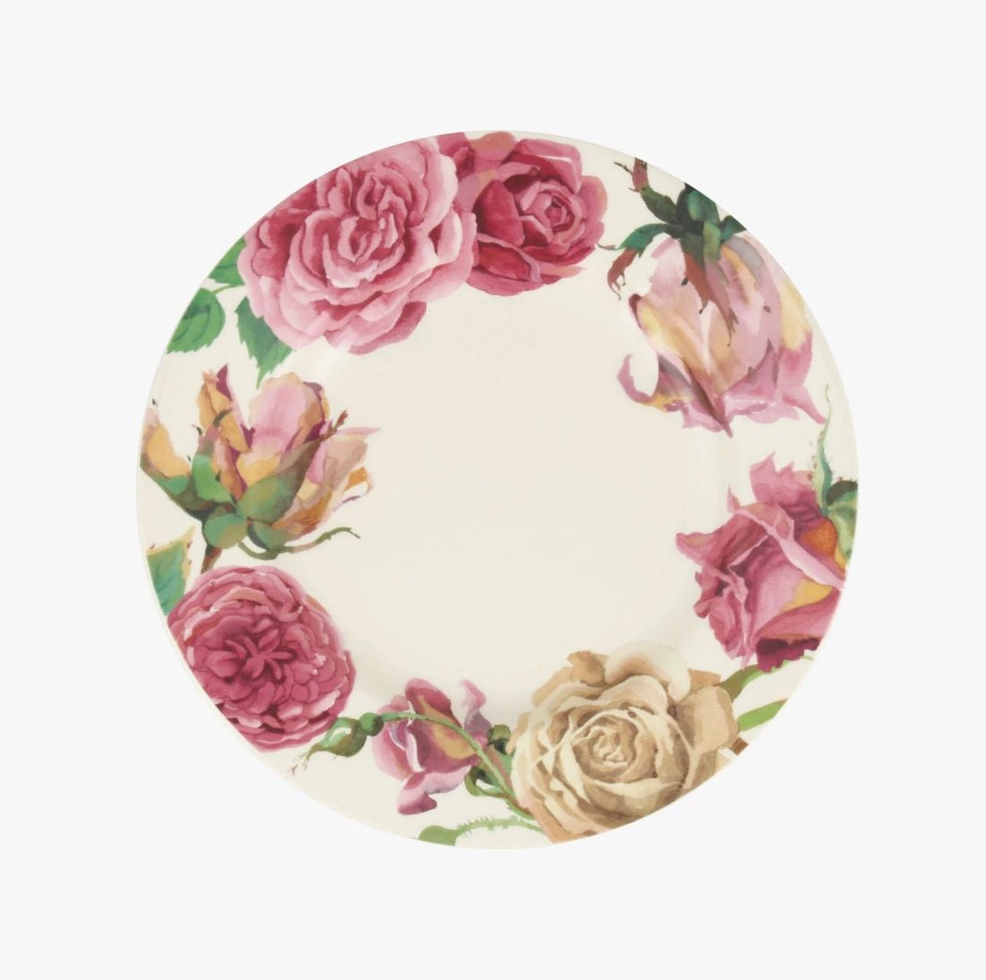 Emma Bridgewater Roses - 8 ½&quot; Plate - The Flower Crate