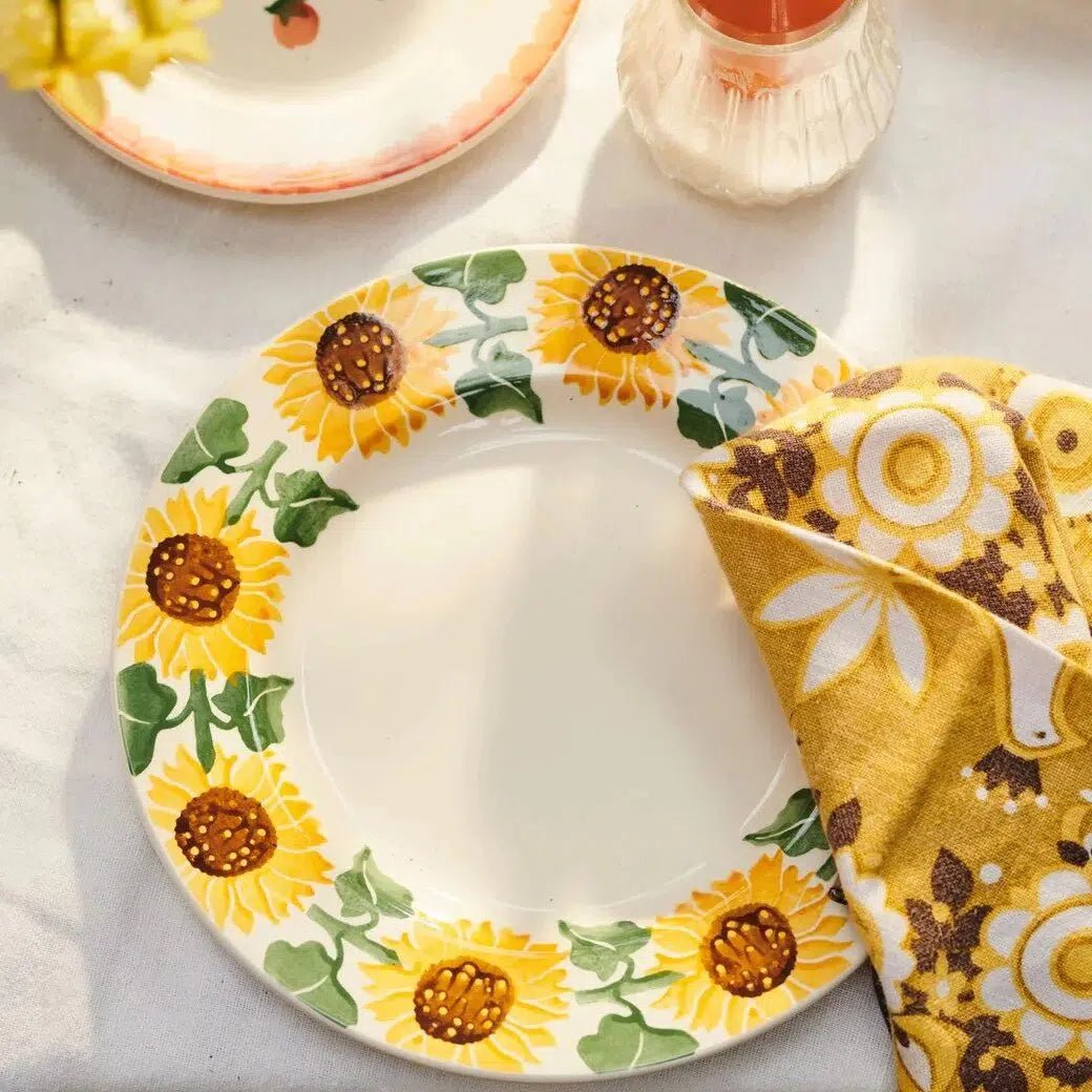 Emma Bridgewater - Sunflower 8 ½" Plate - The Flower Crate