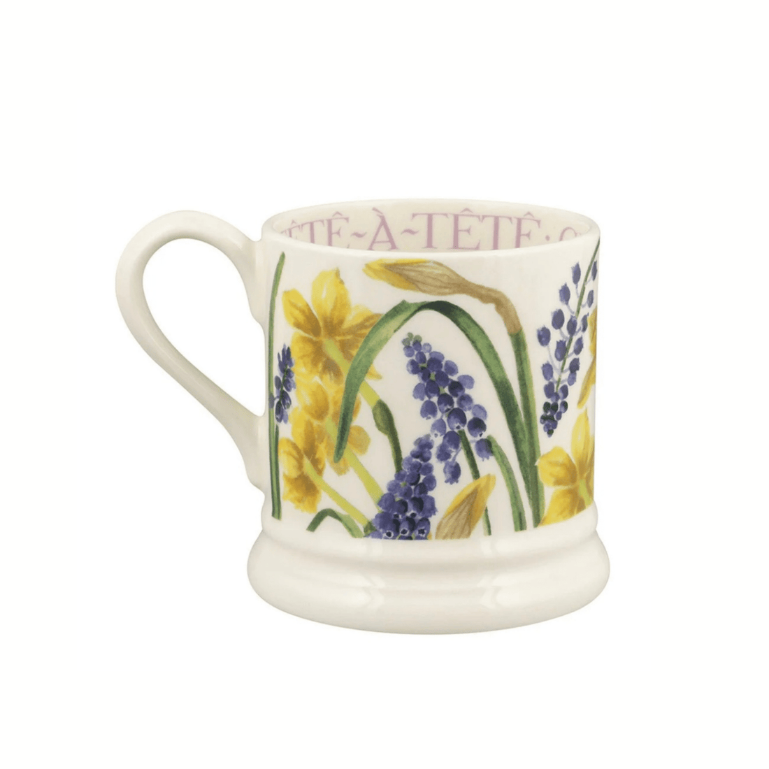 Emma Bridgewater - Tete - a - Tete &amp; Grape Hyacinth ½ Pint Mug - The Flower Crate
