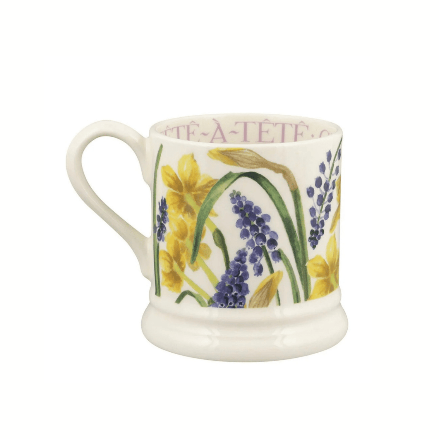 Emma Bridgewater - Tete - a - Tete &amp; Grape Hyacinth ½ Pint Mug - The Flower Crate