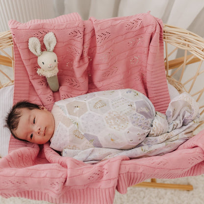 Emotion &amp; Kids - Beehive Muslin Wrap - The Flower Crate