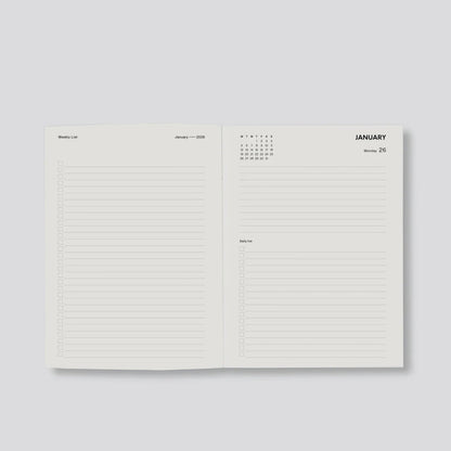 Father Rabbit - 2026 Olive Deco Daily Diary - The Flower Crate