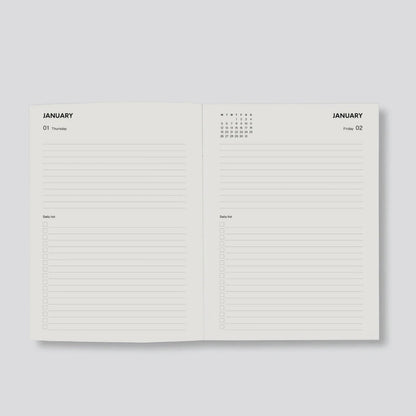 Father Rabbit - 2026 Olive Deco Daily Diary - The Flower Crate