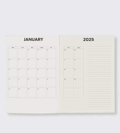 Father Rabbit Weekly Diary, 2025 - Olive - The Flower Crate