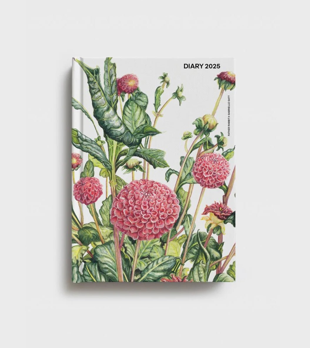 Father Rabbit X Gabrielle Gat - Daily Diary, Lost in Dahlias - The Flower Crate