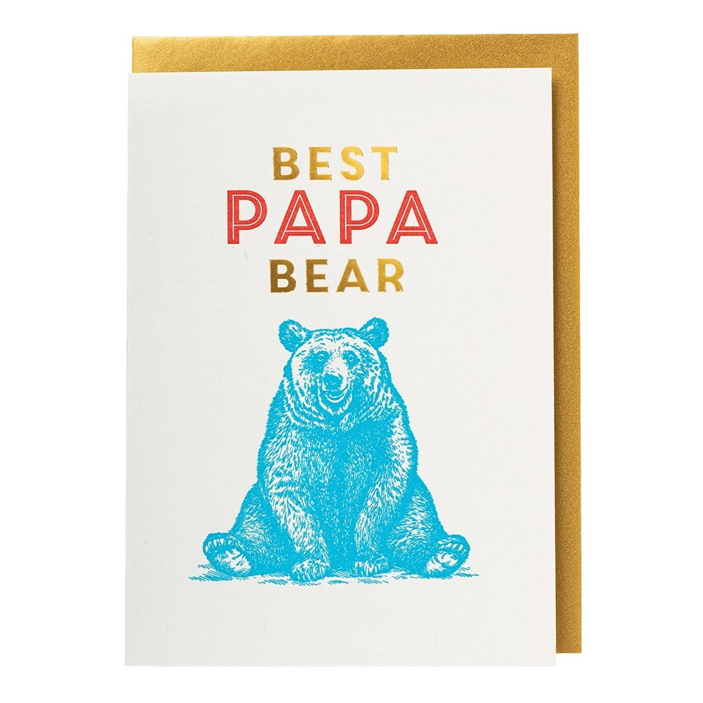 Father’s Day Cards by Letterpress Archivist - The Flower Crate