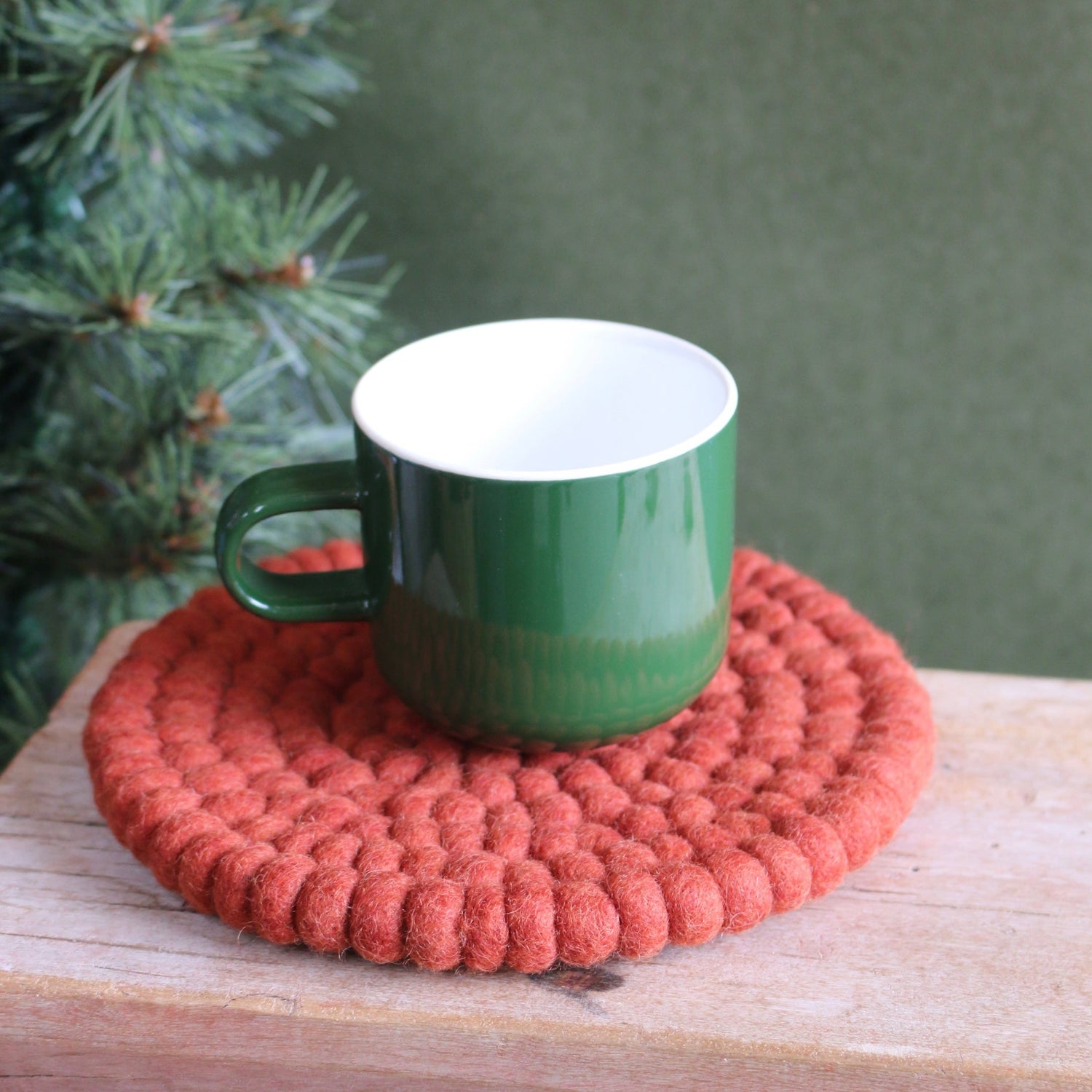 Felt Ball Trivet - The Flower Crate