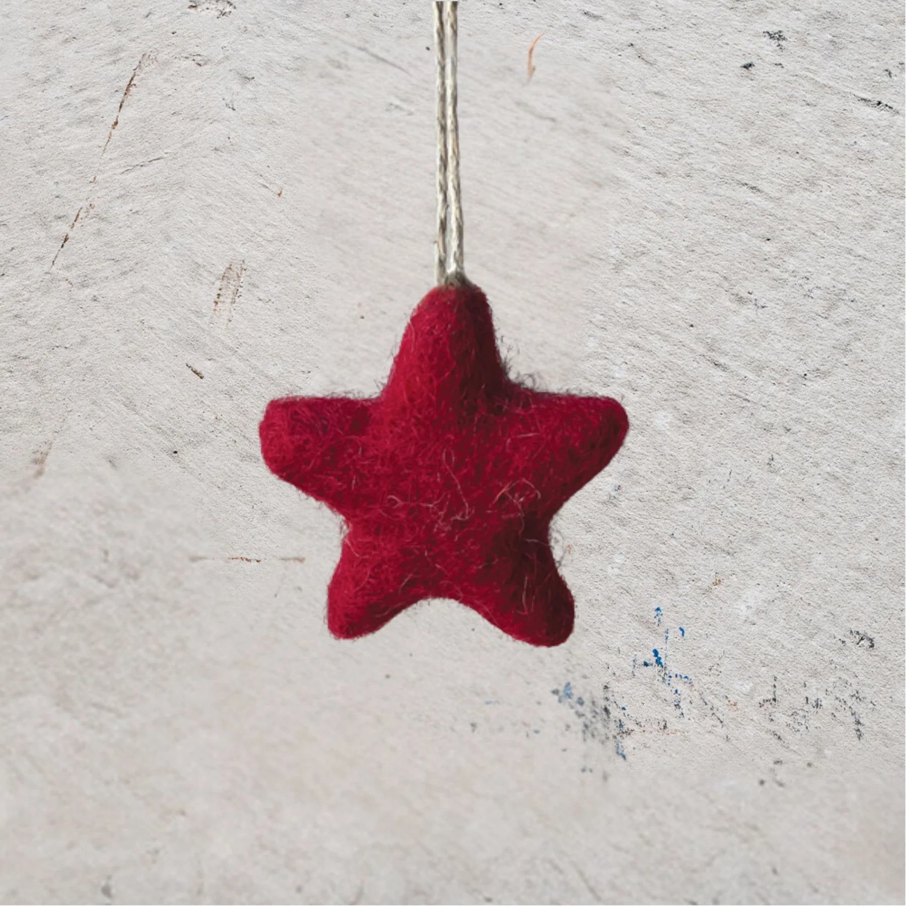 Felt Hanging Star - The Flower Crate