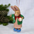 Felted Christmas Decoration - Rabbit Babushka - The Flower Crate