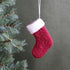 Felted Wool Mini Christmas Stocking Decoration - The Flower Crate