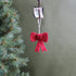 Felted Wool Mini Red Bow Decoration - The Flower Crate