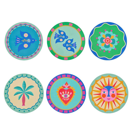 Fiesta Cork Backed Placemats - The Flower Crate