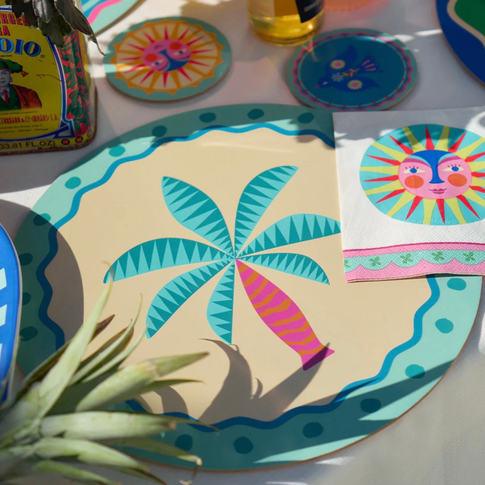 Fiesta Cork Backed Placemats - The Flower Crate
