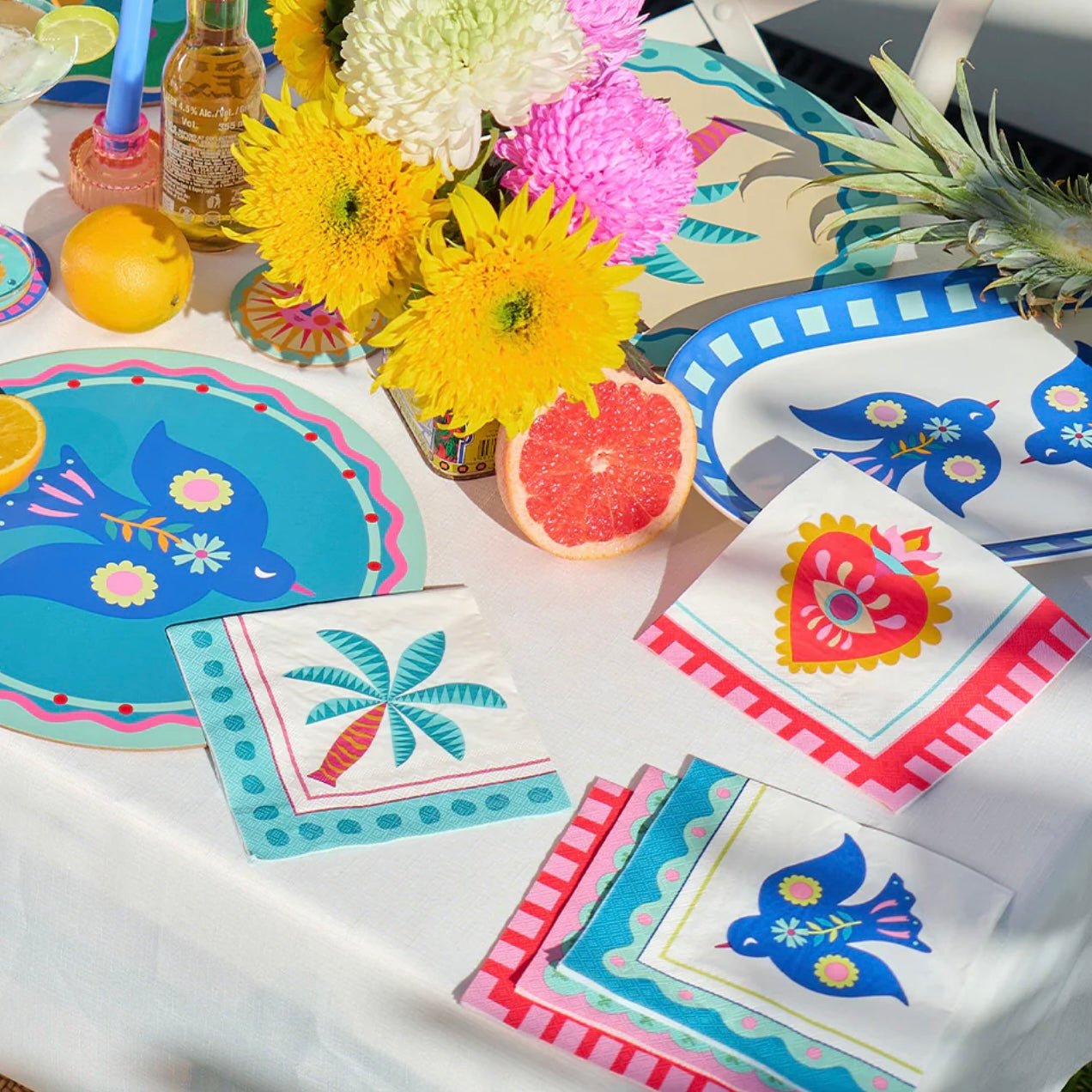 Fiesta Paper Napkins - The Flower Crate