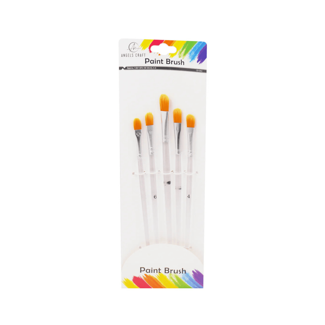 Filbert Tip Paint Brush Set - The Flower Crate