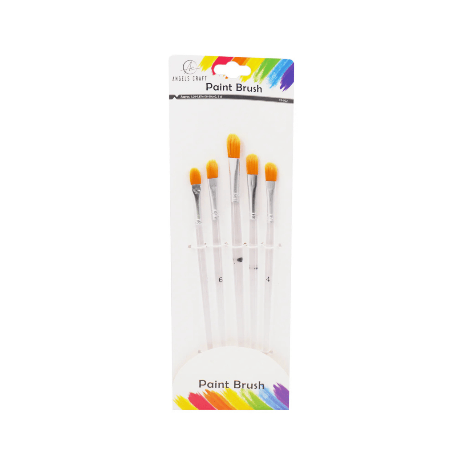 Filbert Tip Paint Brush Set - The Flower Crate