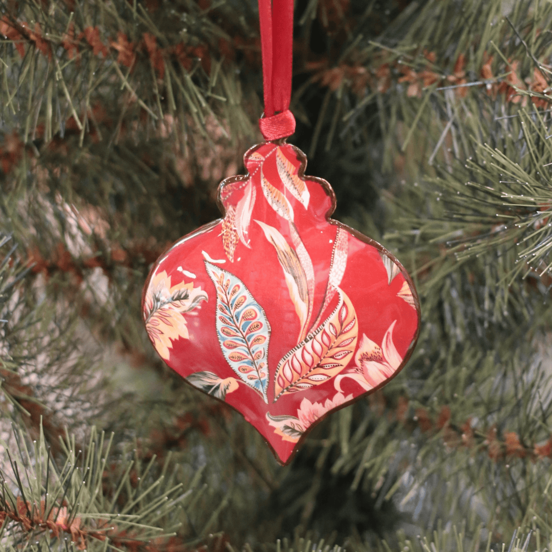 Floral Tin Hanging Decoration - The Flower Crate