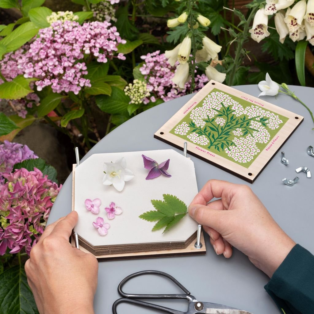Forget Me Not Flower Press - The Flower Crate