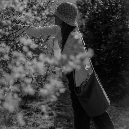 Francli - Tall Tote Canvas Bag, Field - The Flower Crate