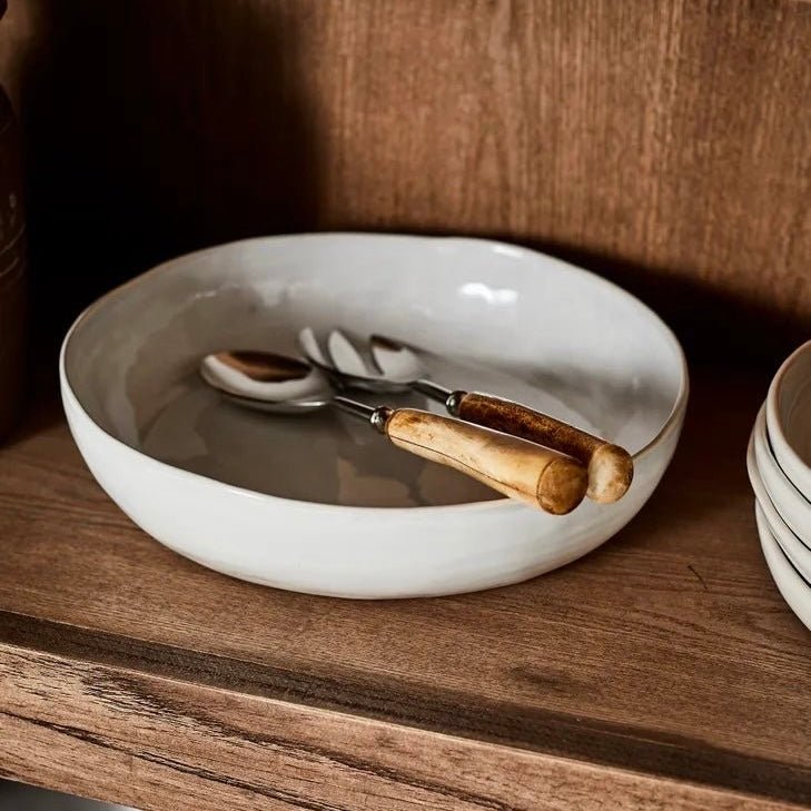 Franco Stoneware Serving Bowl - The Flower Crate