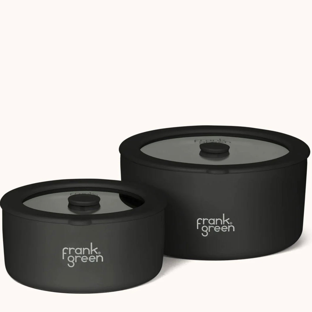Frank Green Stainless Steel Bowl With Lid - 2 Pack - The Flower Crate