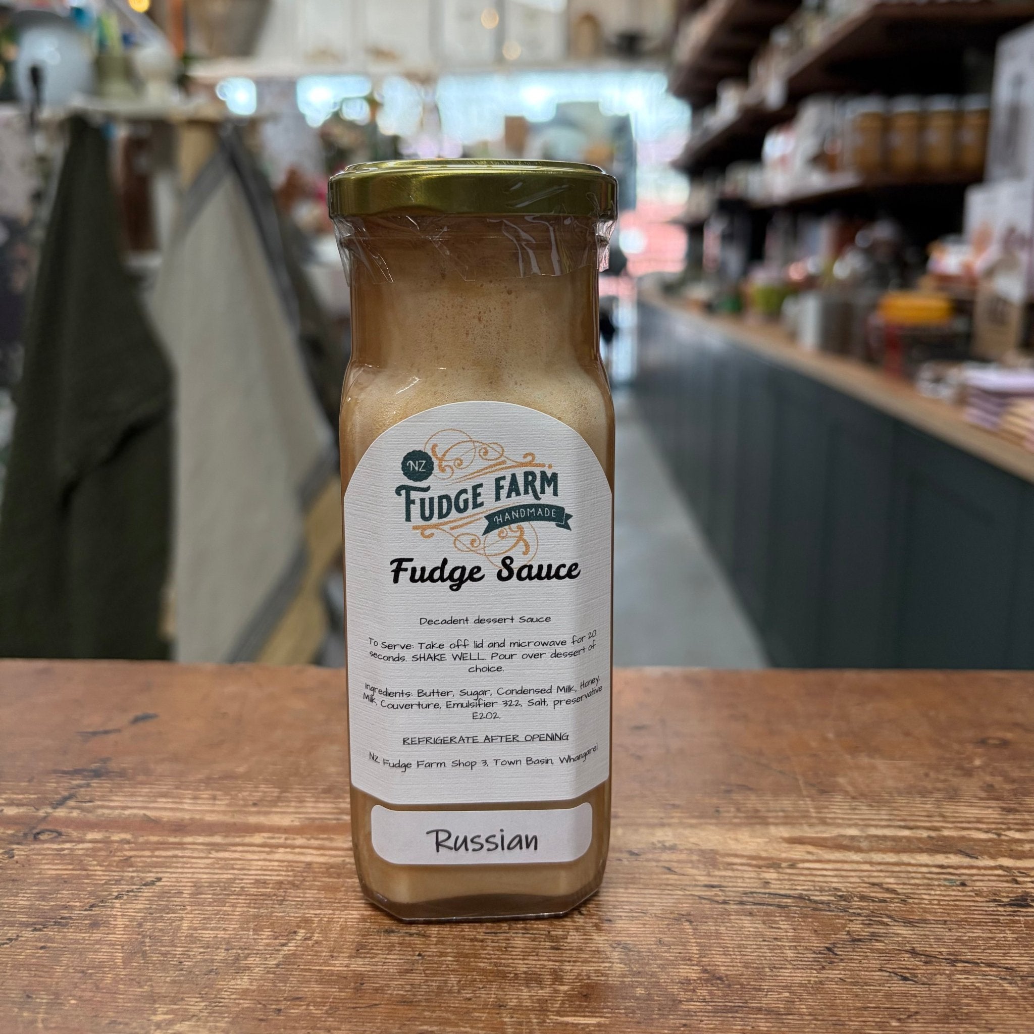 Fudge Farm - Russian Caramel Fudge Sauce - The Flower Crate