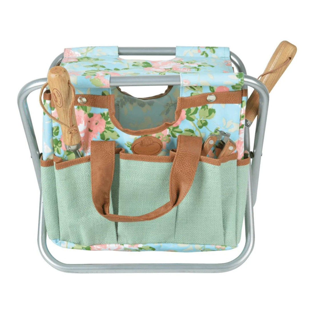 Garden Tool Bag &amp; Stool - The Flower Crate